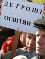 Participants of protest action