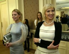 Yelena Pinchuk-Franchuk and Olga Freymut