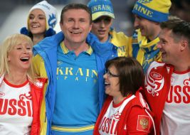 Sergey Bubka, Anna Bessonova , Denis Silantev and Irinf Rodnina