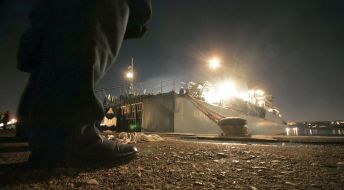 Ship "Konstantin Olshanskiy" is preparing to sail