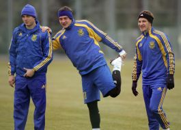 Aleksandr Aliev, Oleg Gusev and Yevgeniy Seleznyov