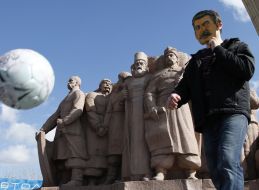 Акция «Украинская власть против Евро-2012»