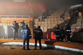 A fire at the circus