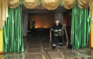 Firefighters at the circusм