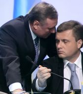 Sergey Lyovochkin and Aleksandr Yefremov