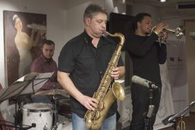 Pavel Galitskiy, Dmitriy Aleksandrov and Dennis Adu