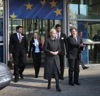 Yuliy Timoshenko, Mikhail Livinskiy and Grigoriy Nemyrya