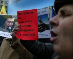 Митинг участников АвтоМайдана