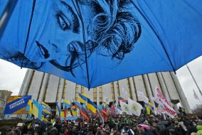 Митинг участников АвтоМайдана