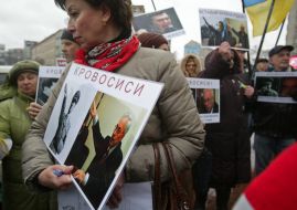 Митинг участников АвтоМайдана