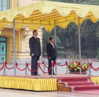 Viktor Yanukovich and Nguyen Minh Triet