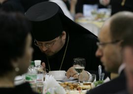 Arseniy and Theresa Yatsenyuk