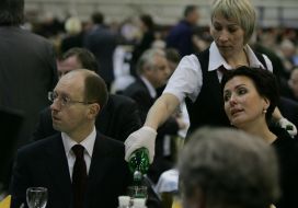 Arseniy and Theresa Yatsenyuk