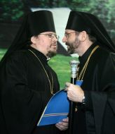 Bishop Ilariy and Svуatoslav Shevchuk 