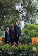 Viktor Yanukovich and Sellapan Ramanathan