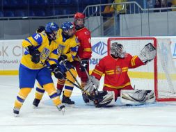 Хокей U18: Україна - Іспанія