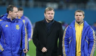 Yuriy Kalitvintsev, Sergey rebrov and Gennadiy Litovchenko