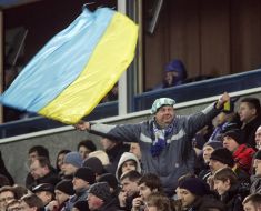 Болельщики сборной Украины