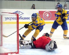 Hockey. U-18 National team of Ukraine vs. U-18 National team of China