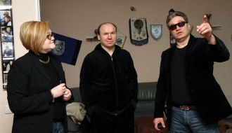 Svetlana Lobanovskaya, Viktor Leonenko and Valeriy Gorbik