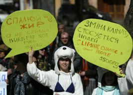 Participants of March in defence of social and cultural space of city