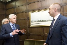 Vladimir Litvin and Bojan Pajtic