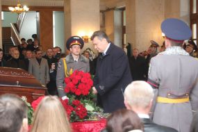 Funerals of Stanislav Konyuhov