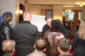 Funerals of Stanislav Konyuhov