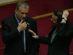 Yaroslav Sukhoy and Andrey Shkil