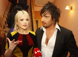 Виталий Козловский и Мика Ньютон