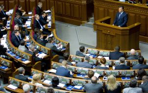 Speech of President  with the annual message to Ukrainian parliament