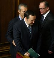 Valeriy Khoroshkovskiy, Aleksandr Pasenyuk and Sergey Arbuzov