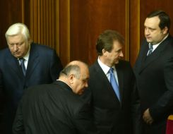 Vasiliy Tsushko, Viktor Pshonka, Aleksandr Popov and Sergey Arbuzov 