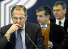 Sergeу Lavrov and Mihail Zurabov