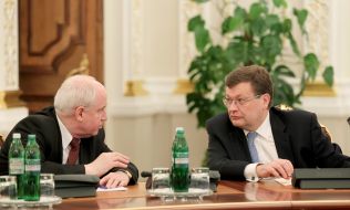 Sergeу Lebedev and Konstantin Grischenko