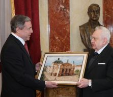 Tadei Eder and Petr Chupryna