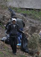 Субботник на прибрежной зоне озера Опечень