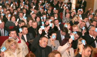 First stage of IV next convention of Ukrainian party