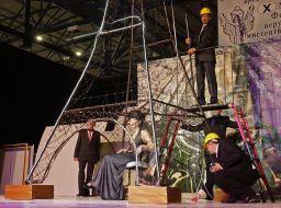 Greatest and highest hair-do in the world