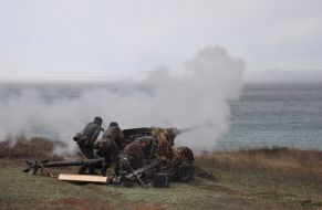 Участники военно-исторической реконструкции