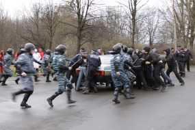 Employees of militia