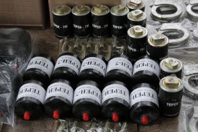 Grenades and handcuffs