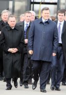 Viktor Yanukovich and Boris Kolesnikov