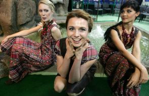 Anastasiya Gavrilyuk, Veronika Tishkina and Marina Modina