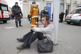 Consequences of the explosion in a subway station