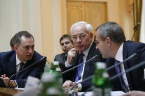 Nikolay Azarov, Boris Kolesnikov and Andrey Klyuev