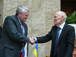 Boris Paton and Aleksandr Aseev