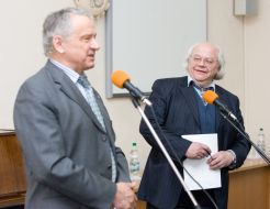 Ivan Drach and Valeriy Geets