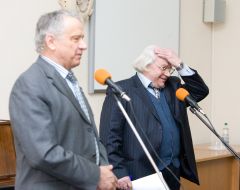 Ivan Drach and Valeriy Geets