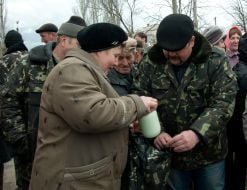 Habitants of village